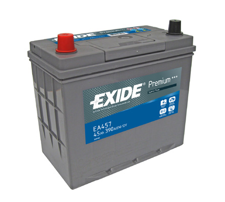 EXIDE Starterbatterie EA457
